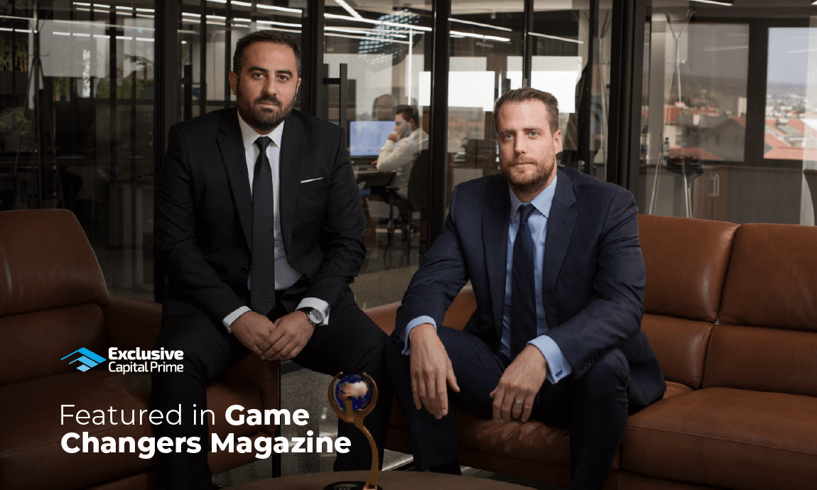 Exclusive Capital’s management team proud to be featured in the “Game Changers Magazine”