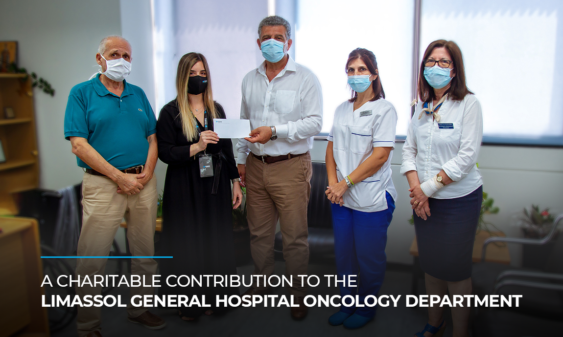 A charitable contribution to the Limassol General Hospital Oncology Department