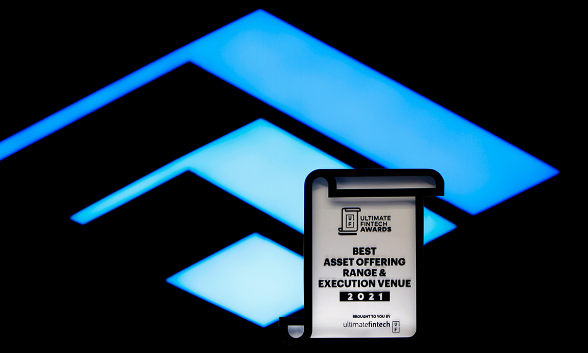 Winner of the “Best Asset Offering Range & Execution Venue 2021” Award
