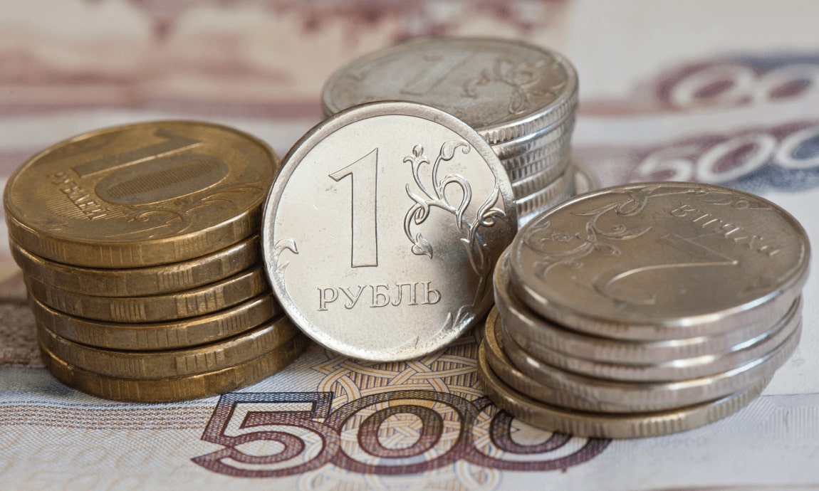 Russian Rouble hits a 2-year high against Euro and U.S. dollar