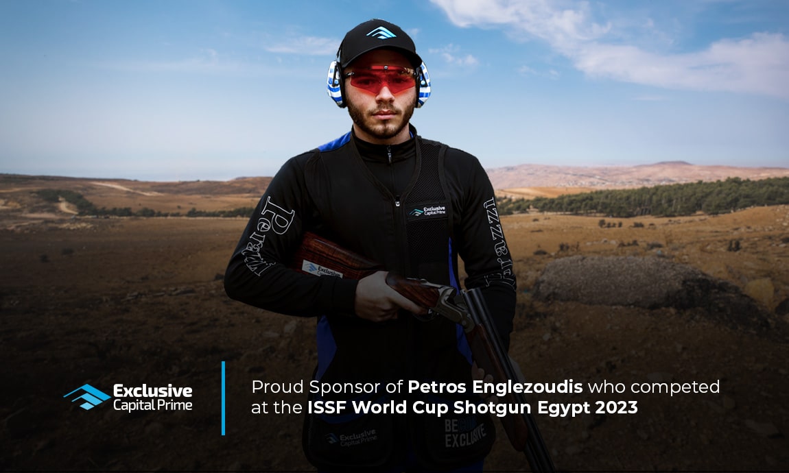 Proud Sponsor of Petros Englezoudis who competed at the ISSF World Cup Shotgun Egypt 2023